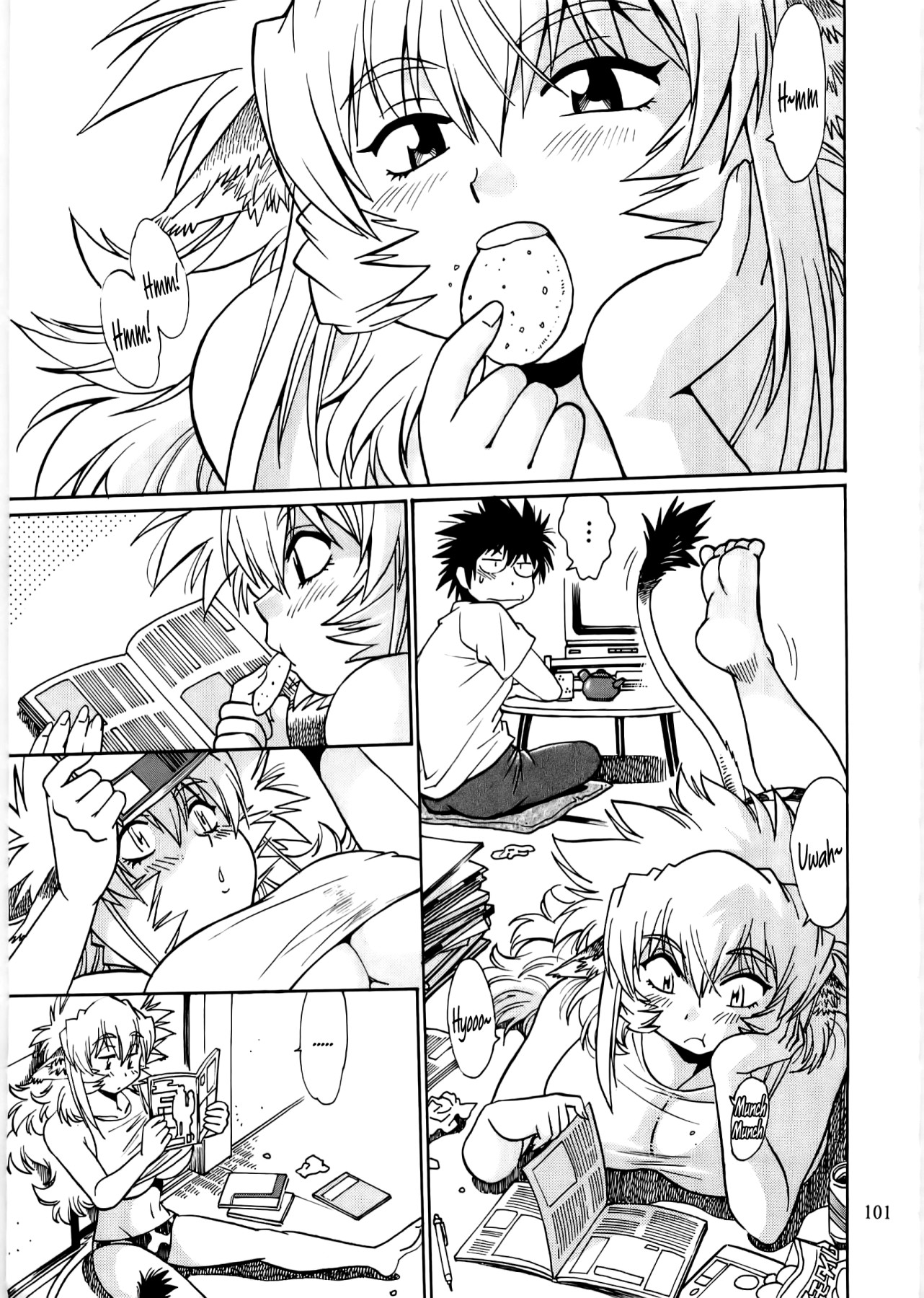 Hentai Manga Comic-Dear My Ushi-Chichi 2-Read-100